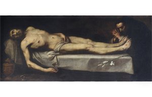 Halott Krisztus és Guzman Szent Domonkos, 1623
