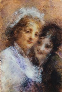 Vercesi nővérek, Daniele Ranzoni (1843-1889)
