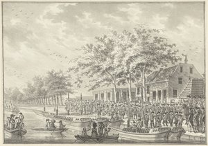 Az amszterdamiak indulása Utrechtbe, 1787
