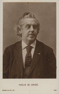 Niels Wilhelm Gade dán zeneszerző, karmester, hegedűművész, orgonista és tanár (1817-1890)