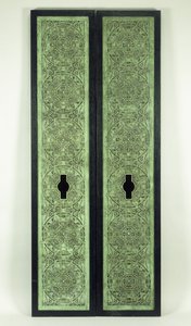 Két liftpanel, 1894-1895 alkotó: Dankmar Adler