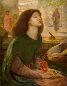 Beáta Beatrix, 1862 alkotó: Dante Gabriel Charles Rossetti