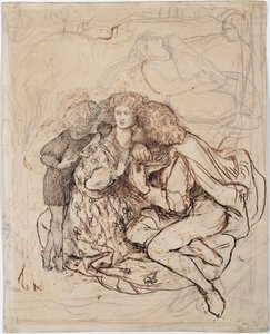 Macskabölcső alkotó: Dante Gabriel Charles Rossetti