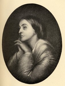 Christina Georgina Rossetti (1830-94) illusztrációja a "Little Journeys to the Homes of Famous Women"-ből, 1897-ben megjelent alkotó: Dante Gabriel Charles Rossetti