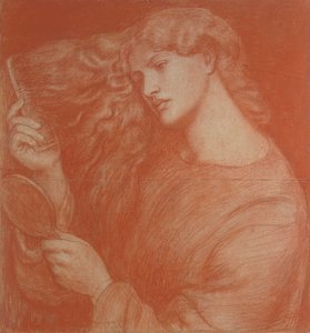Lady Lilith (piros kréta papíron)
