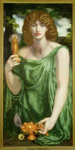 Mnemosyne alkotó: Dante Gabriel Charles Rossetti