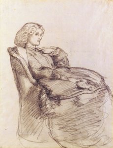 Annie Miller portréja alkotó: Dante Gabriel Charles Rossetti