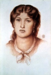 Fanny Cornforth portréja, 1868 alkotó: Dante Gabriel Charles Rossetti