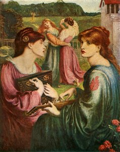 The Bower Meadow, 1850-1872, c1912 alkotó: Dante Gabriel Charles Rossetti