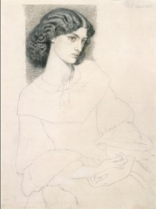 Jane Burden (1840-1914) alkotó: Dante Gabriel Rossetti