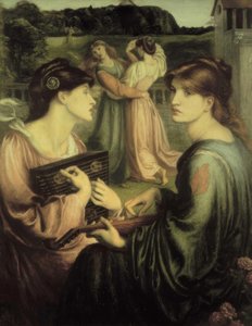 A Bower Meadow alkotó: Dante Gabriel Charles Rossetti