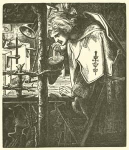 Tennyson verseiből alkotó: Dante Gabriel Charles Rossetti