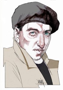 Giacomo Antonini, 2022 (digitális színes ceruzarajz) alkotó: Dariush Radpour