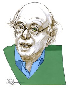 Sennett Richard , 2008 (digitális színes ceruzarajz) alkotó: Dariush Radpour