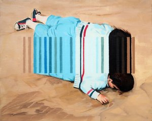 Beached, 2019 (akril, vászon)