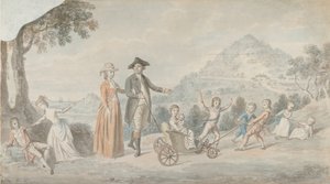 Sir James Hunter Blair családja, 1. báró 1741-1787, kb. 1785.