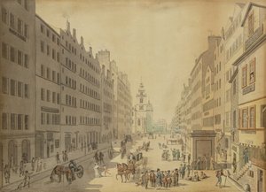 Kilátás az edinburghi High Streetre keletről, 1793