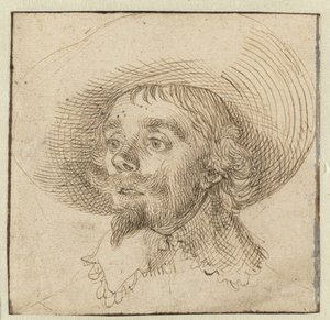 Hendrick Cornelisz Vroom portréja (?) alkotó: David Bailly (attributed to)