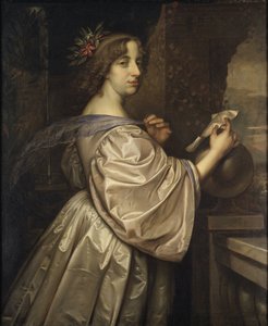 La reine Christine de Suede – Krisztina svéd királynő (1626-1689) portréja, Beck, David (1621-1656). Olajfestmény