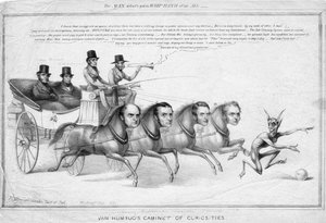 Van Humbug érdekességek kabinetje, 1837 körül