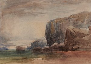 Tengerparti jelenet (1. sz. ideiglenes) alkotó: David Cox
