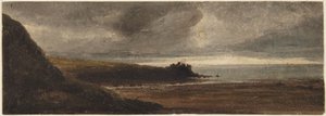 Conwy-kastély, Wales alkotó: David Cox