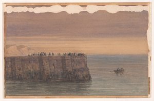 Dover móló, Kent alkotó: David Cox