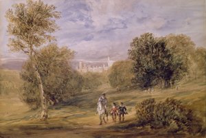 Haddon Hall a Parkból, 1831 alkotó: David Cox
