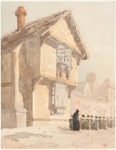 Az iskolába vezető út alkotó: David Cox
