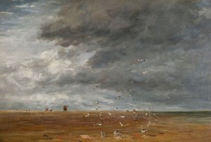 A homokon, 1851. alkotó: David Cox the elder