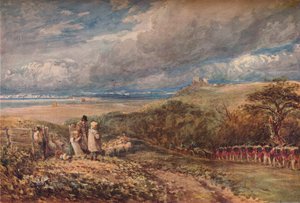 Béke és háború, 1848 alkotó: David Cox the elder