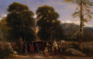 A walesi temetés, 1848.