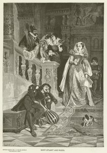 Mary Stuart és Rizzio alkotó: David Dalhoff Neal