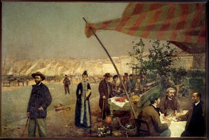Bregaillonban, Marseille-ben 1890-ben David Dellepiane (1866-1932) festménye
