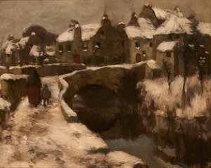 Dunlop, tél (olaj, vászon)