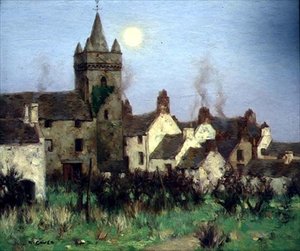 The Tolbooth, Kircudbright, 1900 körül (olaj, vászon)