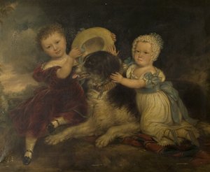 Arthur és Frances Hood, Sir Arthur Gregory of Styvechale Hall és Nelson gyermekei, 1838
