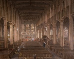 A Coventry állambeli St. Michaels Church belseje, 1862