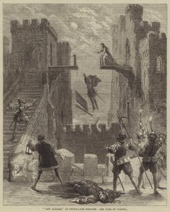 Amy Robsart a Drury-Lane Színházban, Varney sorsa alkotó: David Henry Friston