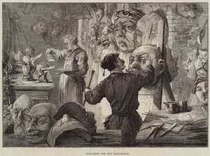 Felkészülés a Pantomimes-re alkotó: David Henry Friston