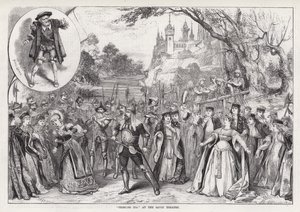 "Ida hercegnő" a Savoyai Színházban (metszet) alkotó: David Henry Friston