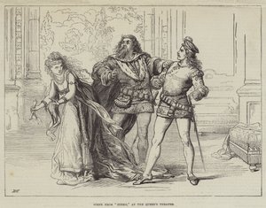 Jelenet a Hinkóból, a Queens Színházban alkotó: David Henry Friston