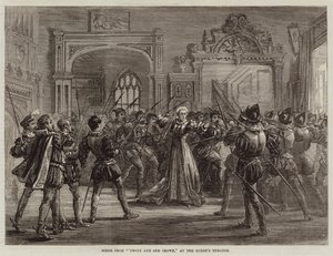 Jelenet a Twixt Axe and Crown-ból, a Queen