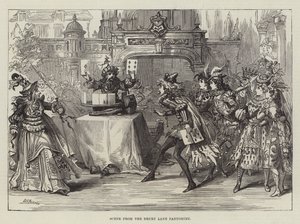 Jelenet a Drury Lane pantomimból alkotó: David Henry Friston