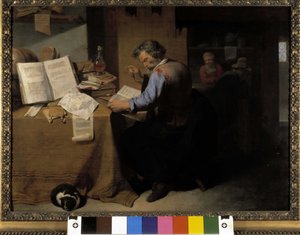 A fiatal David Richaert alkimistája alkotó: David III Ryckaert