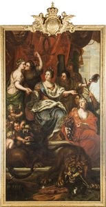 Allegorie über die friedliche Regierung von König Karl XI.