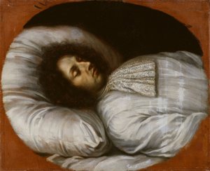 XI. Károly (1655–1697), svéd király, zweibrückeni pfalzi gróf, halálos ágyán, 1697 alkotó: David Klöcker Ehrenstrahl