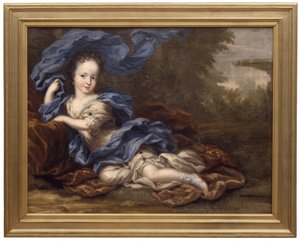 Hedvig Sofia, 1681-1708, svéd hercegnő, Holstein-Gottorp hercegnéje alkotó: David Klöcker Ehrenstrahl