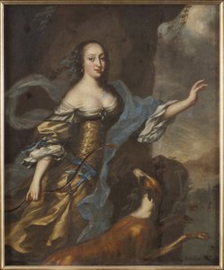 Anne Dorothee de Holstein Gottorp hercegnő – Anna Dorothea Holstein-Gottorp hercegnő (1640-1713) portréja, Ehrenstrahl, David Kloecker (1629-1698). Olajfestmény. Mérete: 146x122 cm. Nemzeti Múzeum Stockholm alkotó: David Klöcker Ehrenstrahl