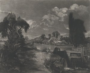 Zár a Stouron, 1830. alkotó: David Lucas